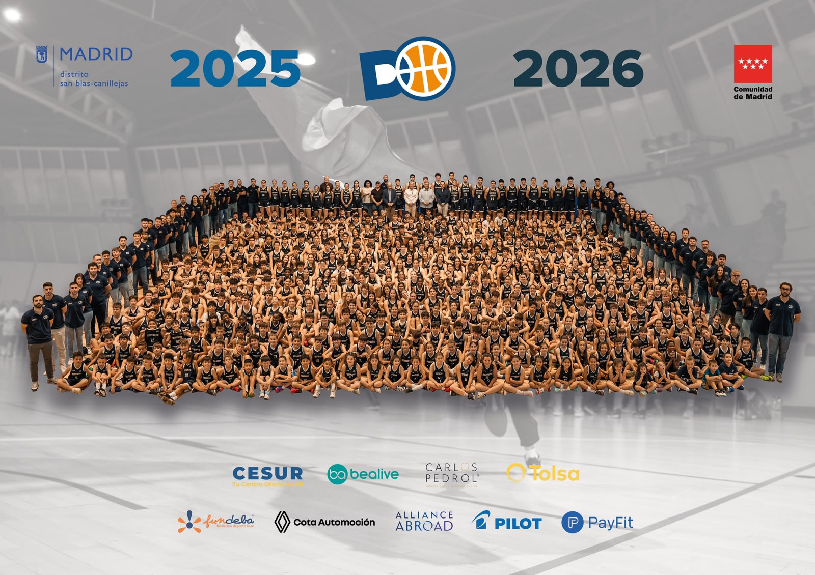 Foto de Familia Distrito Olímpico 2025/26.